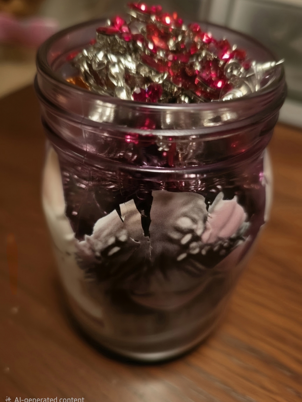 Mystery Jewelry Jar "Woodland Hues"
